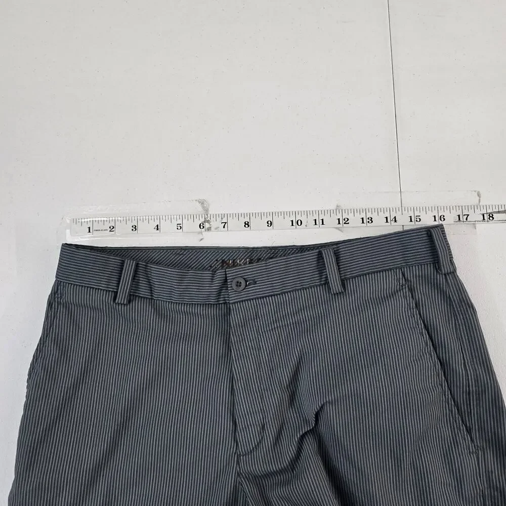 Nike flat front golf chino shorts size 32 gray mens‎ 400775-021